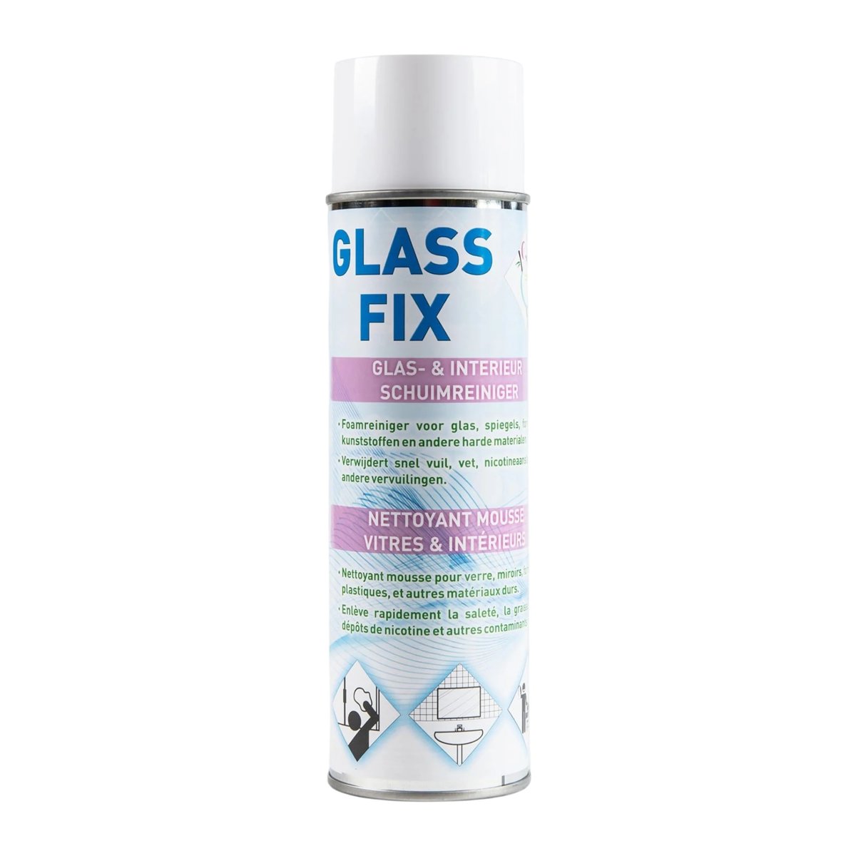 Koala GlassFix - Reinigingsschuim voor ramen en interieur - spray - 500ml